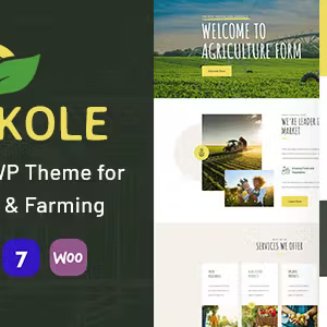 Agrikole Theme for Agriculture and Farming