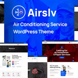 Airslv Heating and Air Conditioning Theme