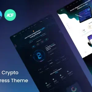 Bigtech ICO and Crypto Landing Theme