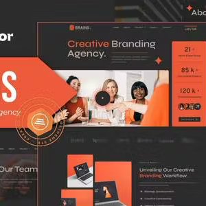 Brains Branding Elementor Template Kit