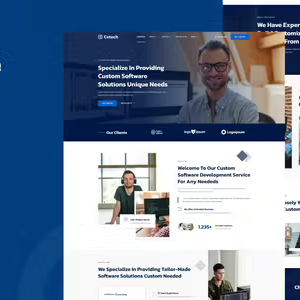 Cetech Software Development Elementor Template Kit