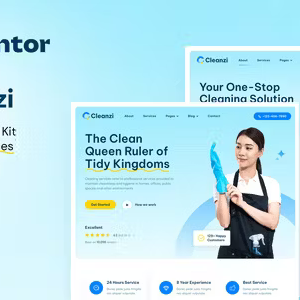 Cleanzi Cleaning Elementor Template Kit