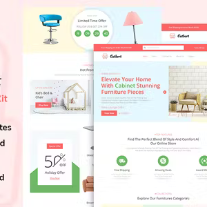 Cutbert Furniture Store Elementor Template Kit