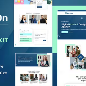 DevOn Product Design Elementor Template Kit