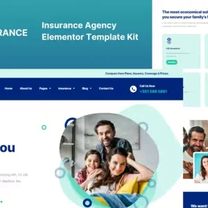 Inxurance Insurance Elementor Template Kit