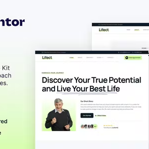 Lifect Coach and Speaker Elementor Template Kit