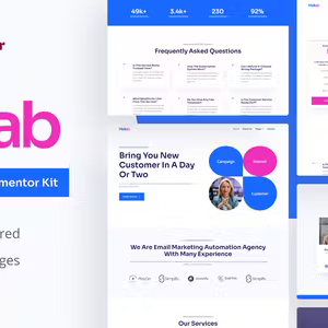 Mailab Email Marketing Elementor Template Kit