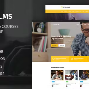 Studylms Education LMS and Courses Theme