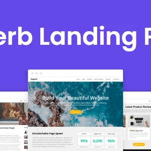 Superb LandingPage Superb Themes