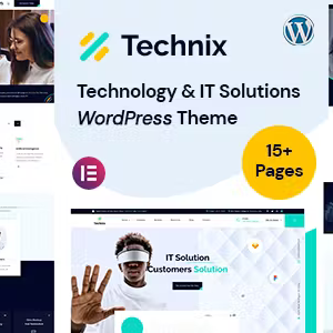 Technix Technology IT Solutions Theme