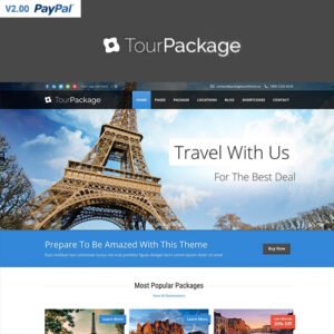 Tour Package - Wordpress Travel/Tour Theme