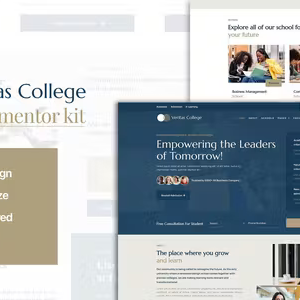 Veritas University Elementor Template Kit