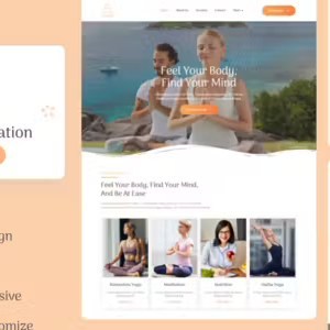 Yogavia Yoga Elementor Template Kit