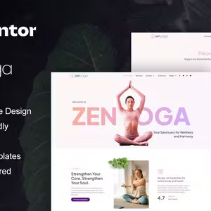 ZenYoga Yoga and Meditation Elementor Kit